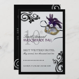 Masquerade Invitation