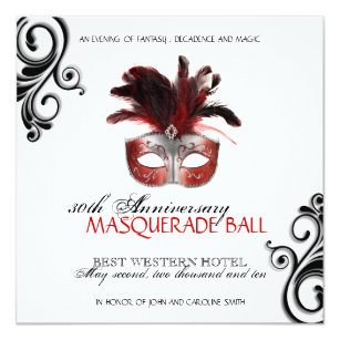 Masquerade Invitation
