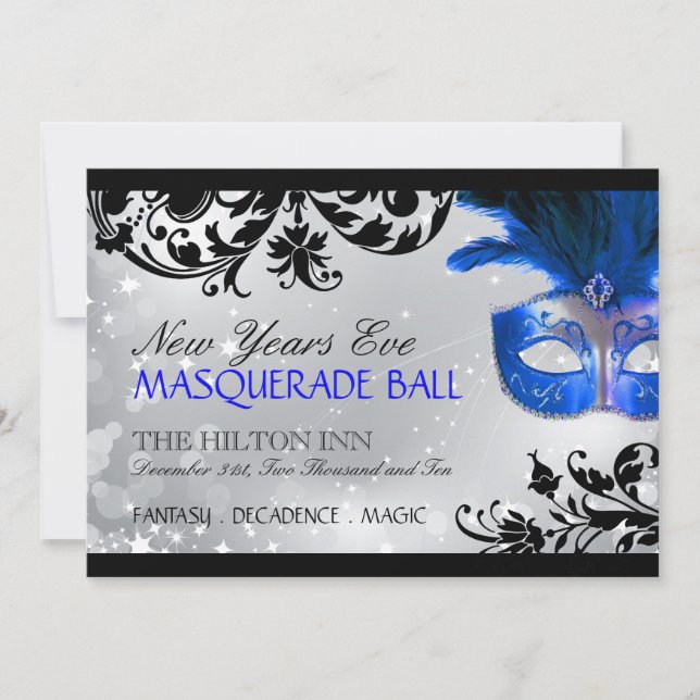 Masquerade Invitation (Front)