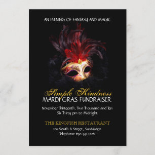 Masquerade Invitation - Custom