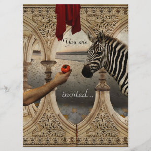 Masquerade/ mardi-gras invitation template