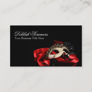 Masquerade Mask Business Card