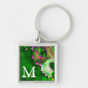Masquerade Mask Costume Halloween Mardi Key Chain