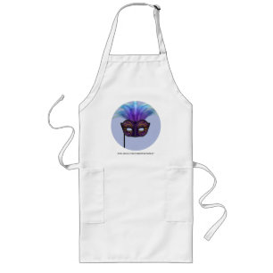 Masquerade Mask Long Apron