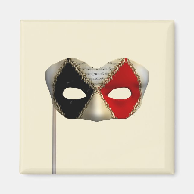 Masquerade Mask Magnet (Front)