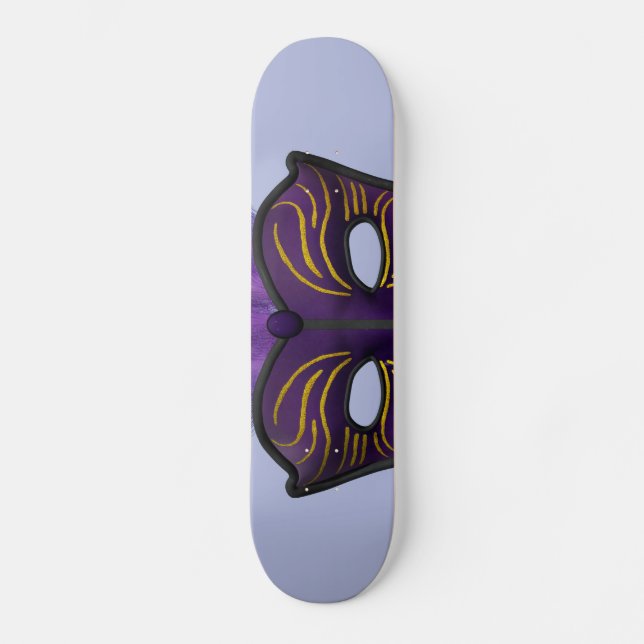 Masquerade Mask Skateboard (Front)