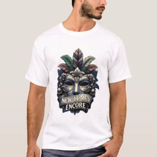 Masquerade Mask T-Shirt, Symmetrical Filigree Prem T-Shirt