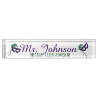 Masquerade Mask Thespian Drama Club Teacher