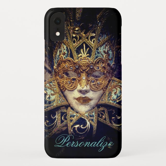 Masquerade mask Victorian elegant gothic Case-Mate iPhone Case (Back)