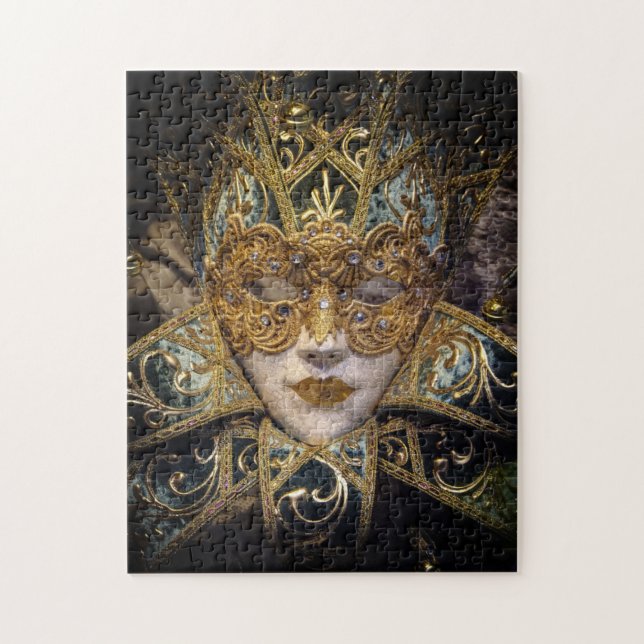 Masquerade mask Victorian elegant gothic Jigsaw Puzzle (Vertical)