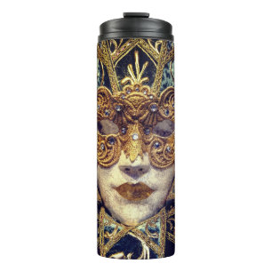 Masquerade mask Victorian elegant gothic Thermal Tumbler