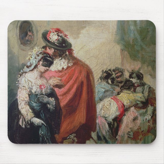 Masquerade Mouse Pad (Front)