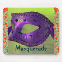 "Masquerade" Mousepad- Customisable