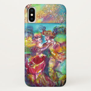 MASQUERADE NIGHT / CARNIVAL DANCE MONOGRAM iPhone X CASE