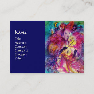 MASQUERADE NIGHT Music,Decor,Theatre Artist Business Card