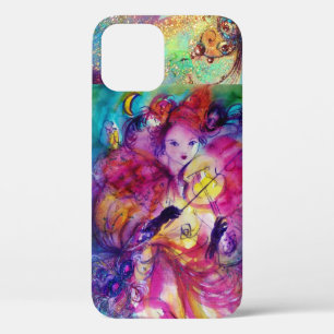 MASQUERADE NIGHT VIOLINIST / Venetian Carnival iPhone 12 Case