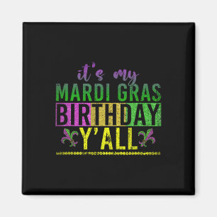 Masquerade Parade Birthday Celebration Party Mardi Magnet