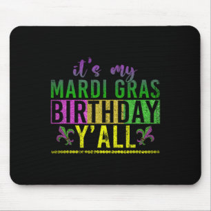 Masquerade Parade Birthday Celebration Party Mardi Mouse Pad