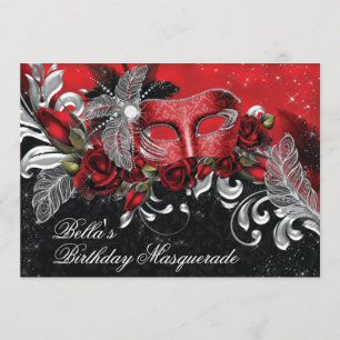 Masquerade Party Invitation