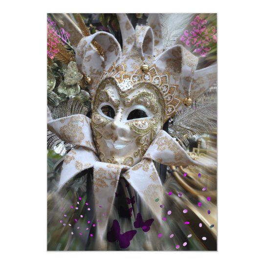 Masquerade Party Invite
