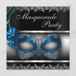 Masquerade Party Invite