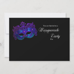 Masquerade Party Invite