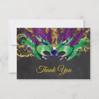 Masquerade Party Magical Night Green Purple Gold