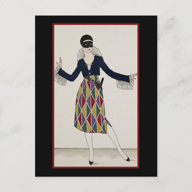Masquerade Postcard (Front)