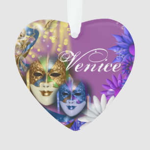Masquerade quinceanera Venetian masks girls Ornament