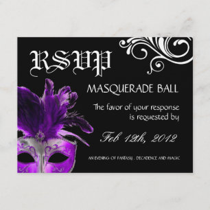 Masquerade Reply Cards