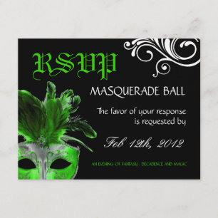 Masquerade Reply Cards