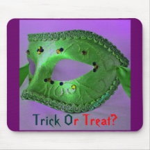 "Masquerade" Trick Or Treat Mousepad- Customisable