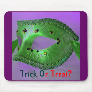 "Masquerade" Trick Or Treat Mousepad- Customisable Mouse Pad