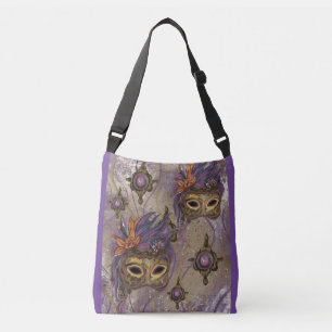 MASQUERADE VENICE ART CROSSBODY BAG
