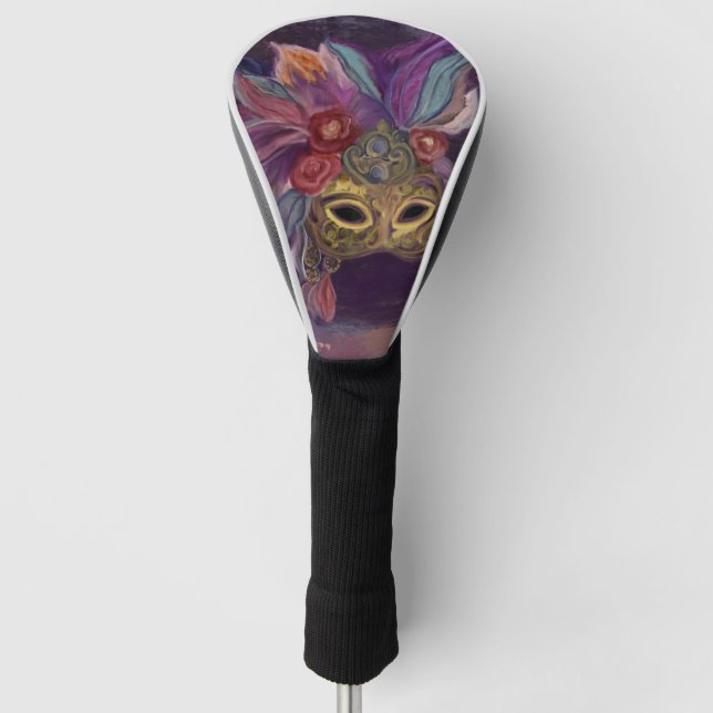 MASQUERADE VENICE  ART      GOLF HEAD COVER (Front)