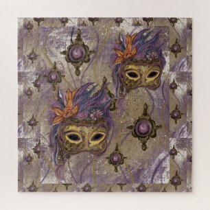 MASQUERADE VENICE ART JIGSAW PUZZLE