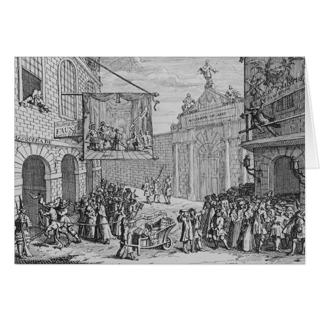 Masquerades and Operas, Burlington Gate, 1724 (Front Horizontal)