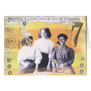 Masquerading as a Normal Person Day After Day