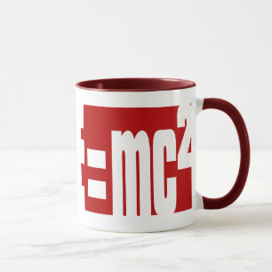 Mass–energy equivalence mug