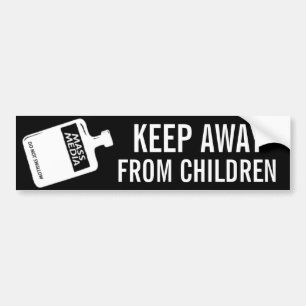 MASS MEDIA BUMPER STICKER