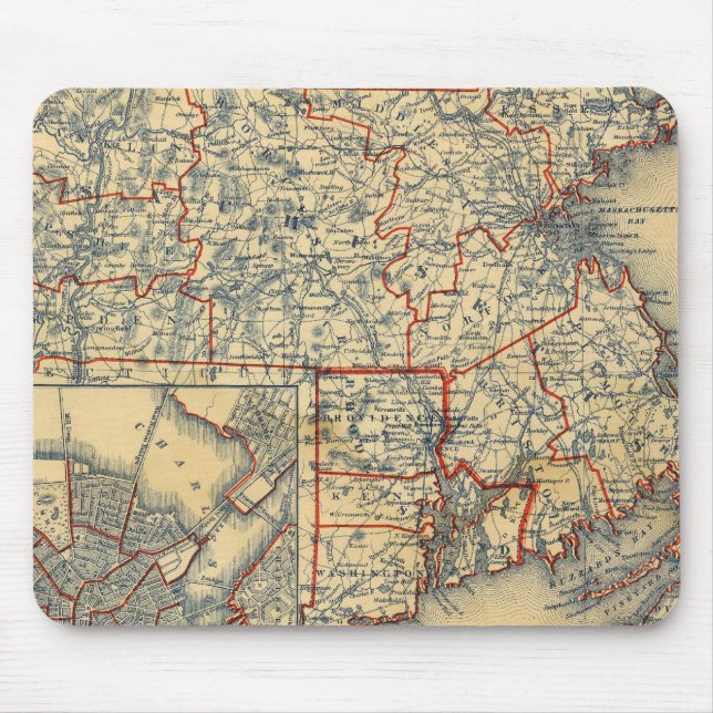 Mass, RI Mouse Pad (Front)