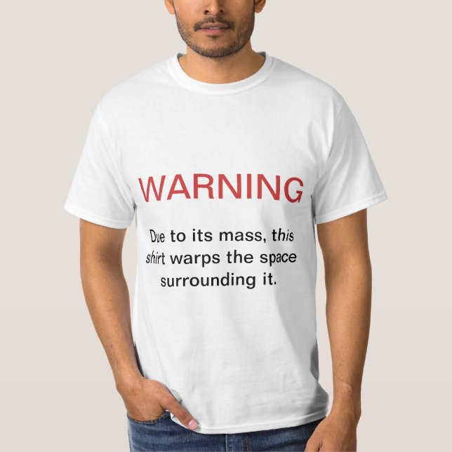 Mass Warning T-Shirt (Front)