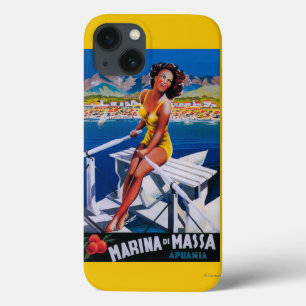 Massa Marina Travel Poster iPhone 13 Case
