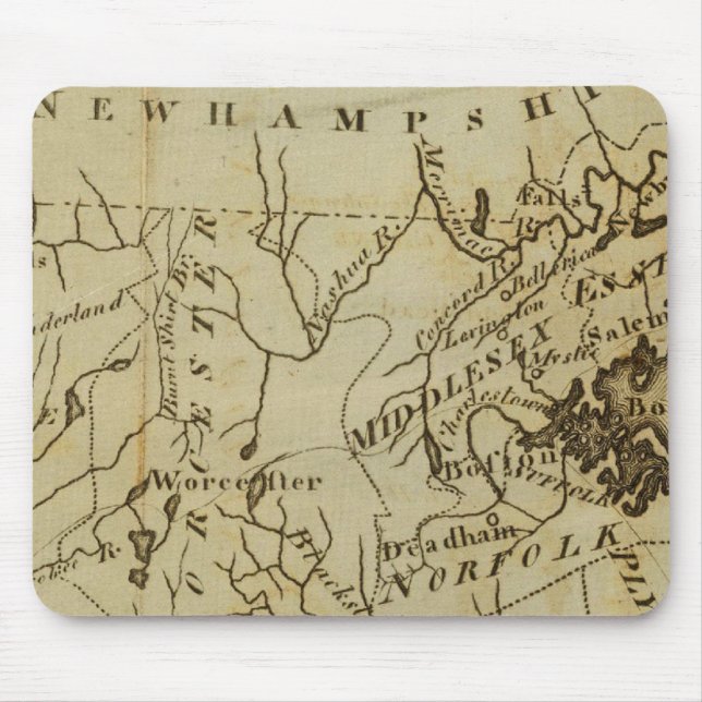 Massachusetts 3 mouse pad (Front)