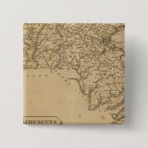Massachusetts 5 15 cm square badge