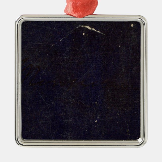 Massachusetts 6 metal ornament (Front)