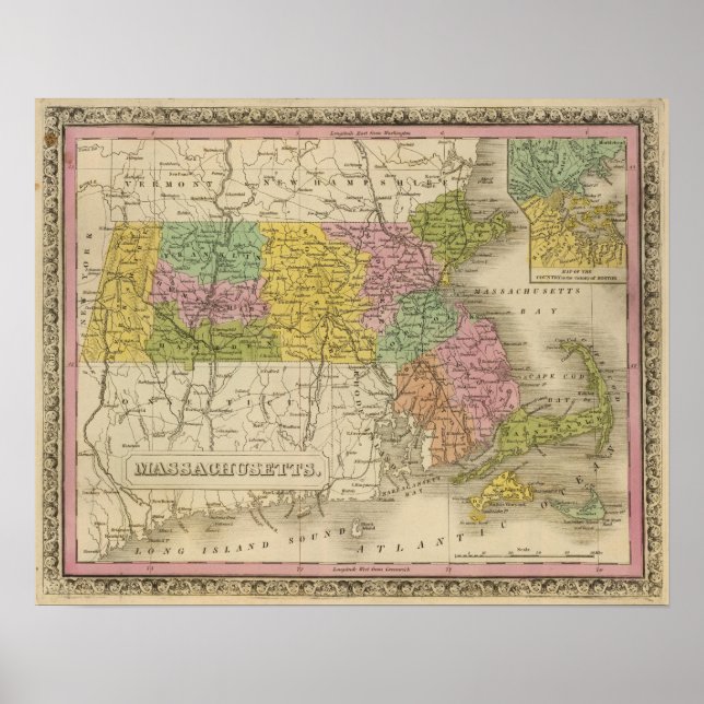 Massachusetts 8 poster (Front)