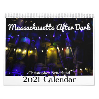 Massachusetts After Dark 2021 Calendar