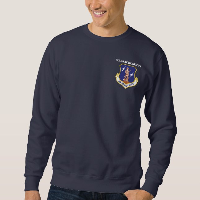 Massachusetts Air Guard 104th Fighter Wing Sweatshirt (Front)