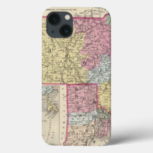 Massachusetts And Rhode Island 2 iPhone 13 Case
